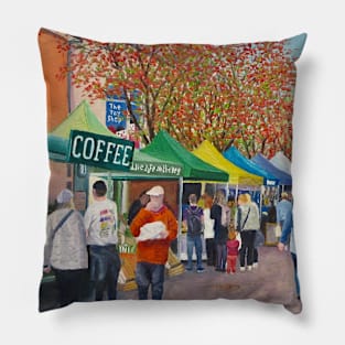 Market Stalls, Winchester Pillow