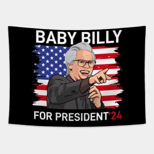 Baby billy bibble bonkers 24 for president Tapestry