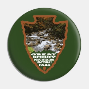 Great Smoky Mountains National Park arrowhead Pin