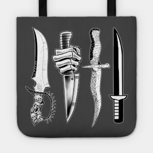 KNIVES AND DAGGERS Tote