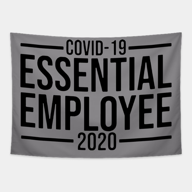 Covid 19 Essential Employee 2020, Coronavirus, Covid Tapestry by shirt.des