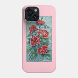 Red flower Phone Case