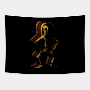 Ancient Spaceman Tapestry