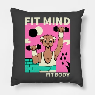 Fit Mind, Fit Body Pillow