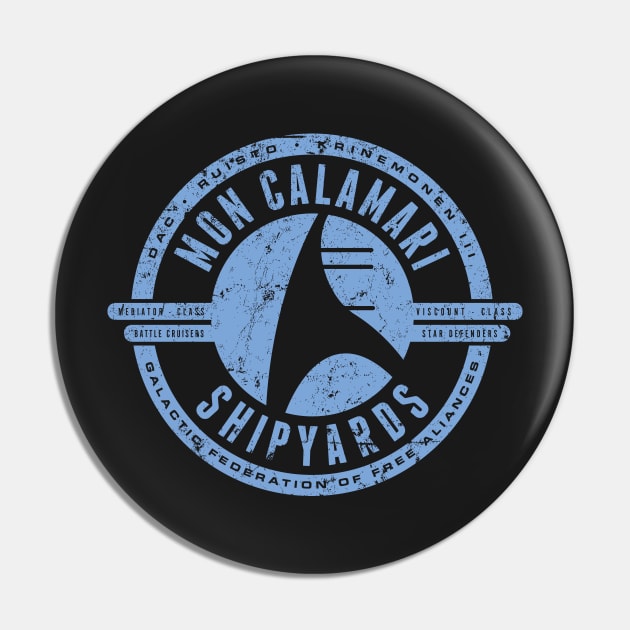 Mon Calamari Shipyards Pin by MindsparkCreative