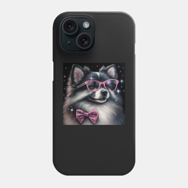 Cute Finnish Lapphund Phone Case by Enchanted Reverie