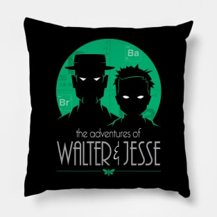 The Adventures of Walt and Jesse VARIANT Pillow