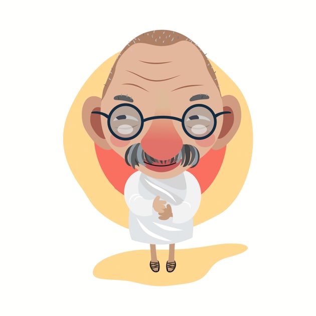 gandhi icon by jangangori