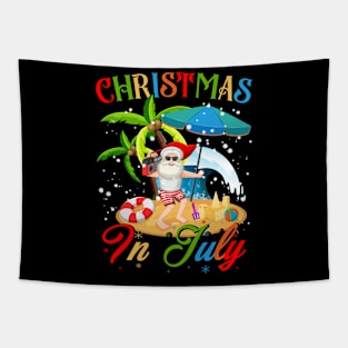 Christmas In July Gift For Boys Girls Kids Tapestry