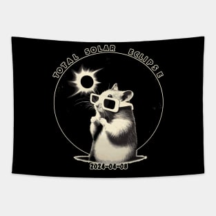 Funny Total solar eclipse 2024 Tapestry