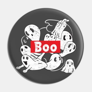 Ghost Drops- Funny Halloween Angel Pin