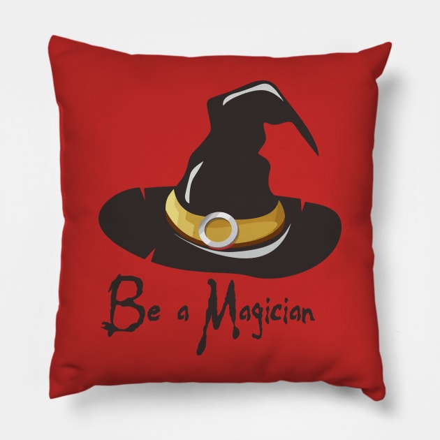 Magician Hat Pillow by Hat_ers