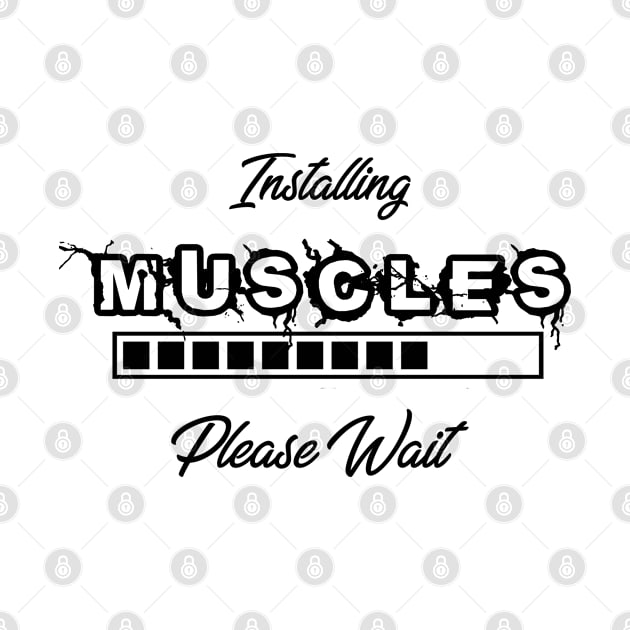 installing muscles please wait by momo1978