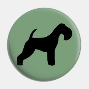 Lakeland Terrier Silhouette Pin