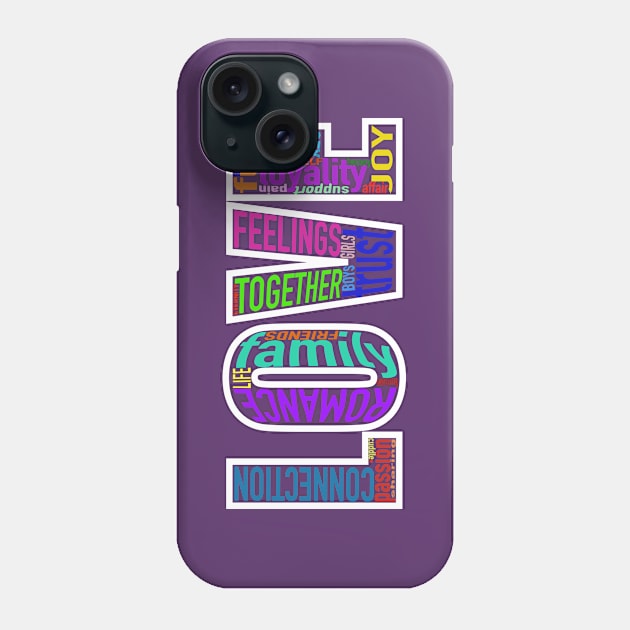 The meaning of LOVE Phone Case by DAGHO