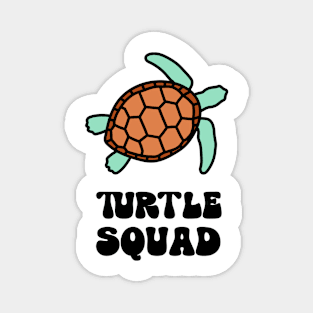 turtle squad Magnet