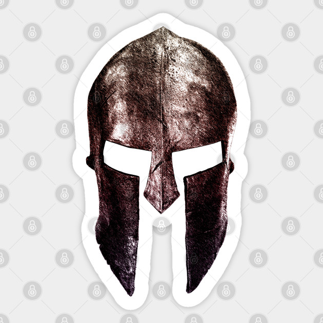 Spartan Helmet Spartan Naklejka Teepublic Pl