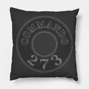 273 Commando - Engine Label Pillow