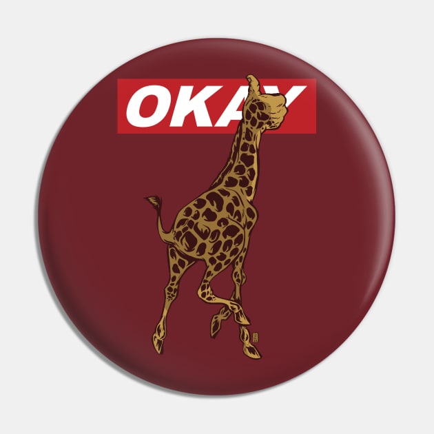 Okay Giraffe Pin by Thomcat23