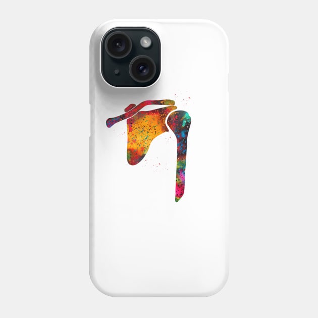 Shoulder Bones Phone Case by erzebeth