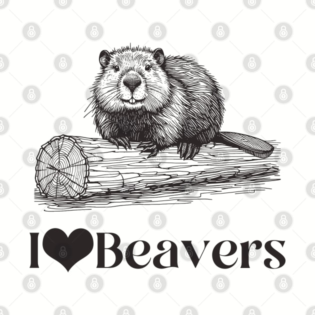 line art drawing, line art, line drawing, beaver, team beaver, the beaver, funny beaver, beaver lover by Thunder Biscuit