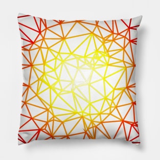 Gradient Color Mesh Pillow