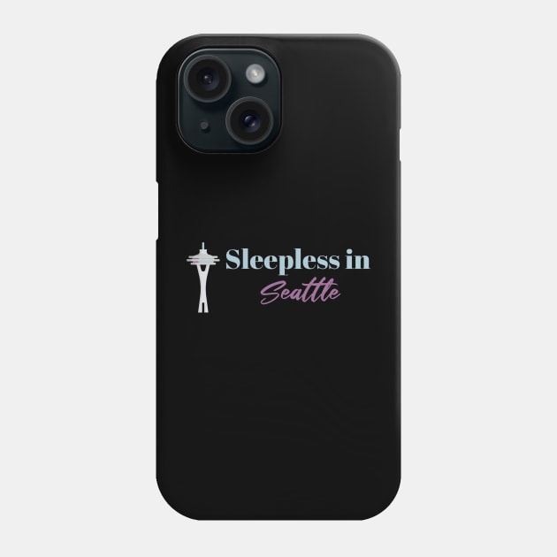 Sleepless in Seattle Phone Case by zachlart