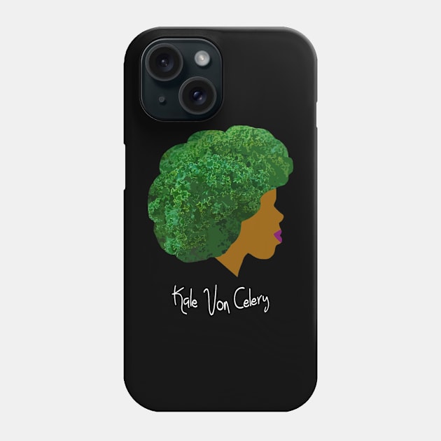 Kale Von Celery in White Phone Case by Kale Von Celery