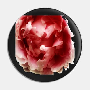 Red Peony Pin