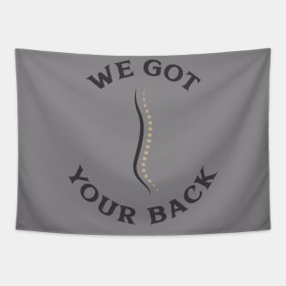 We Got Your Back (Black Edition) Tapestry