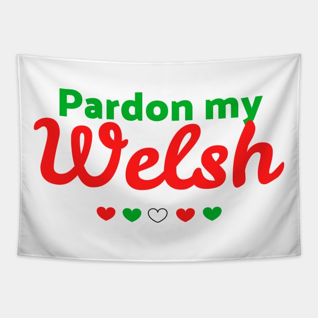 Pardon my Welsh Tapestry by UnderwaterSky