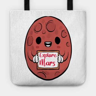 Red planet Day Tote