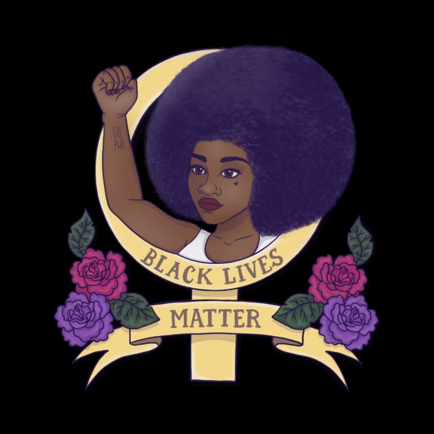 Black Lives Matter by @isedrawing