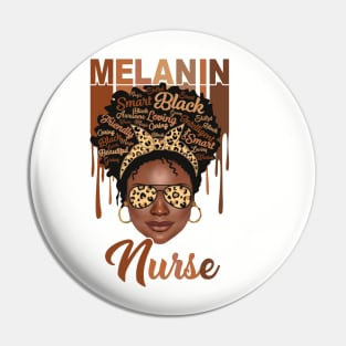 Melanin Magic, Nurse, Black girl magic, black queen Pin