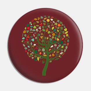 Tree of Love Pin