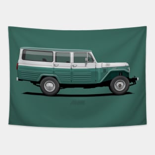 Land Cruiser Station Wagon FJ45LV - Green Tapestry