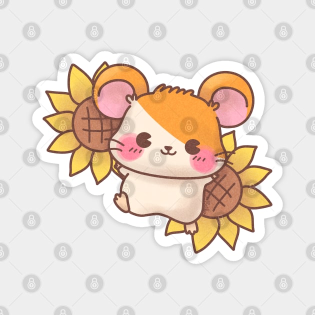 Hamtaro Magnet by erikaibaceta