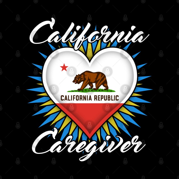 California Caregiver (white font) by WCN Store