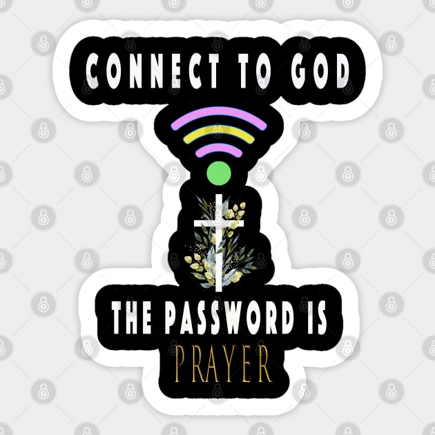 Prayer' Sticker | Spreadshirt