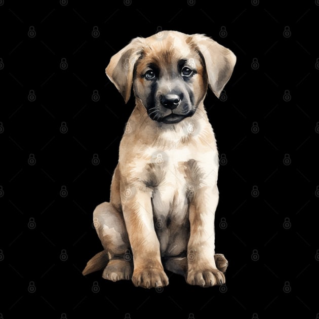 Puppy Anatolian Shepherd by DavidBriotArt