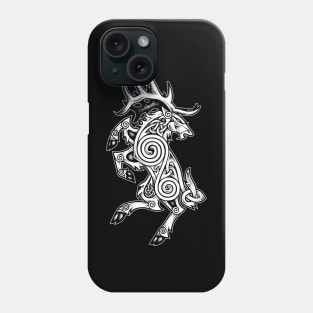 Celtic Elk Rampant Phone Case