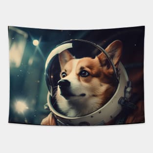 Astro Dog - Pembroke Welsh Corgi Tapestry