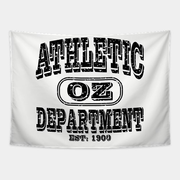 Oz Athletic Department, Distressed Tapestry by Quick Nick Pics