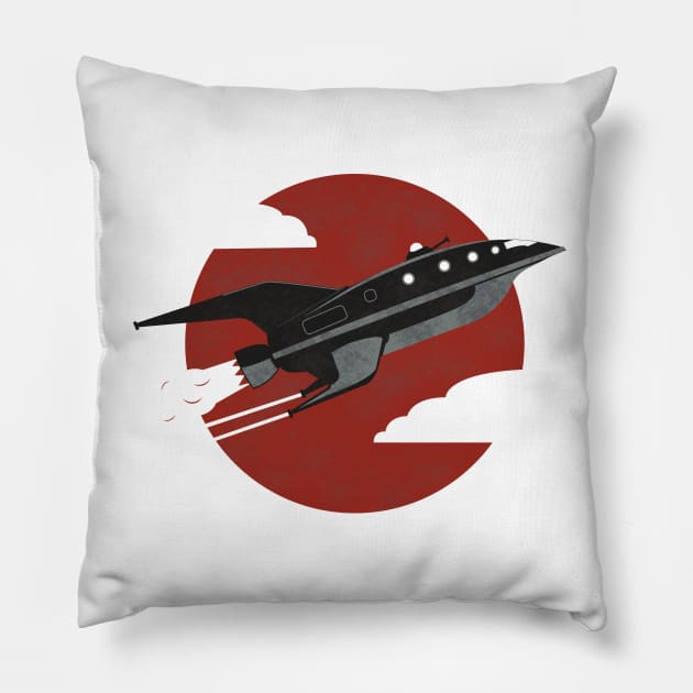 Intergalactic Express Pillow by Piercek25