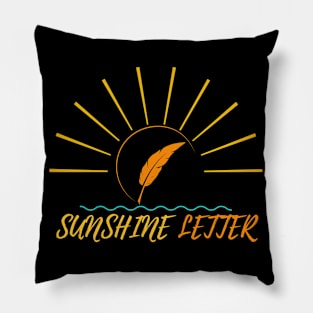 Sunshine Letter Pillow