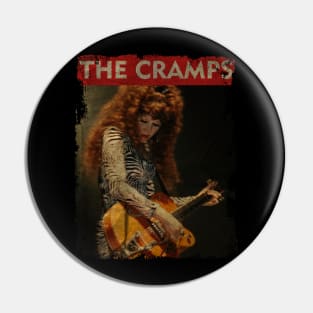 TEXTURE ART- The Cramps 1982 - RETRO STYLE 5 Pin