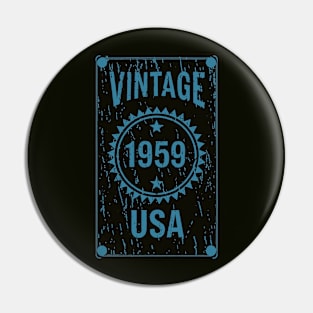 Vintage_1959_USA_Blue Pin