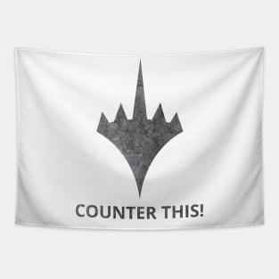 Counter This! | MTG Planeswalker Logo F U Tapestry