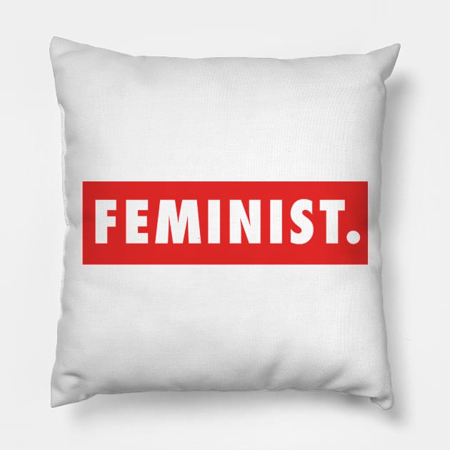 Feminism Shirt Pillow by Rizusabi