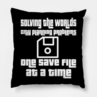 Solving the worlds city planning problems one save file at a time Pillow